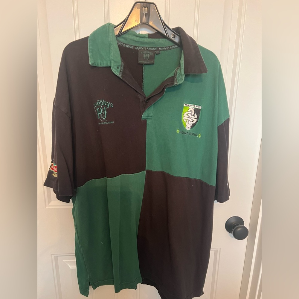 Murphy’s Pub Wear SS Rugby Style shirt XL